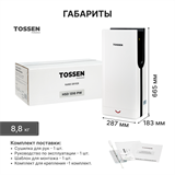 TOSSEN HSD 1310 PW - погружная сушилка для рук 300006