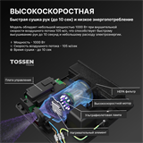 TOSSEN HS 1013 MB (Midnight) - сушилка для рук 300013
