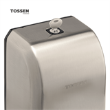 TOSSEN AL-7206 M (Steel line) - сенсорный диспенсер для мыла/дезинфицирующих средств (капля) 211030