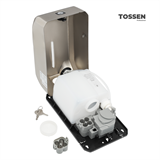 TOSSEN AL-7206 M (Steel line) - сенсорный диспенсер для мыла/дезинфицирующих средств (капля) 211030