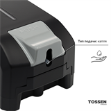 TOSSEN MN-7226 PB (Midnight) - механический дозатор жидкого мыла 211040