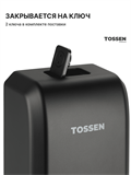 TOSSEN MN -1200 MB (Midnight) - механический диспенсер жидкого мыла 211066