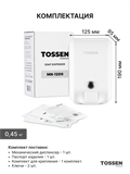 TOSSEN MN -1200 MW (Arctic white) - механический диспенсер жидкого мыла 211065