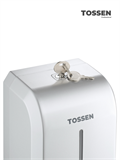 TOSSEN MN-7226 PM (Silver Classic) - механический дозатор жидкого мыла 211068