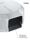 TOSSEN D-7316 PM (Silver classic) - диспенсер туалетной бумаги 211036