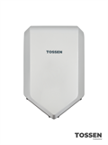 TOSSEN HS 1310 M  (Silver Classic) - высокоскоростная сушилка для рук (ABS-пластик) 300042